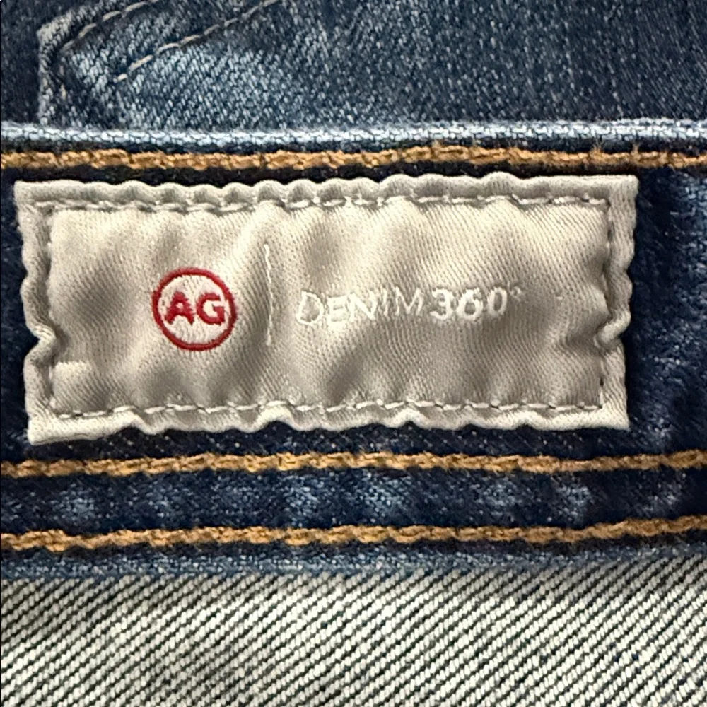 AG Adriano Goldschmied Tailored Leg Denim 360 Dark Blue Straight Jeans